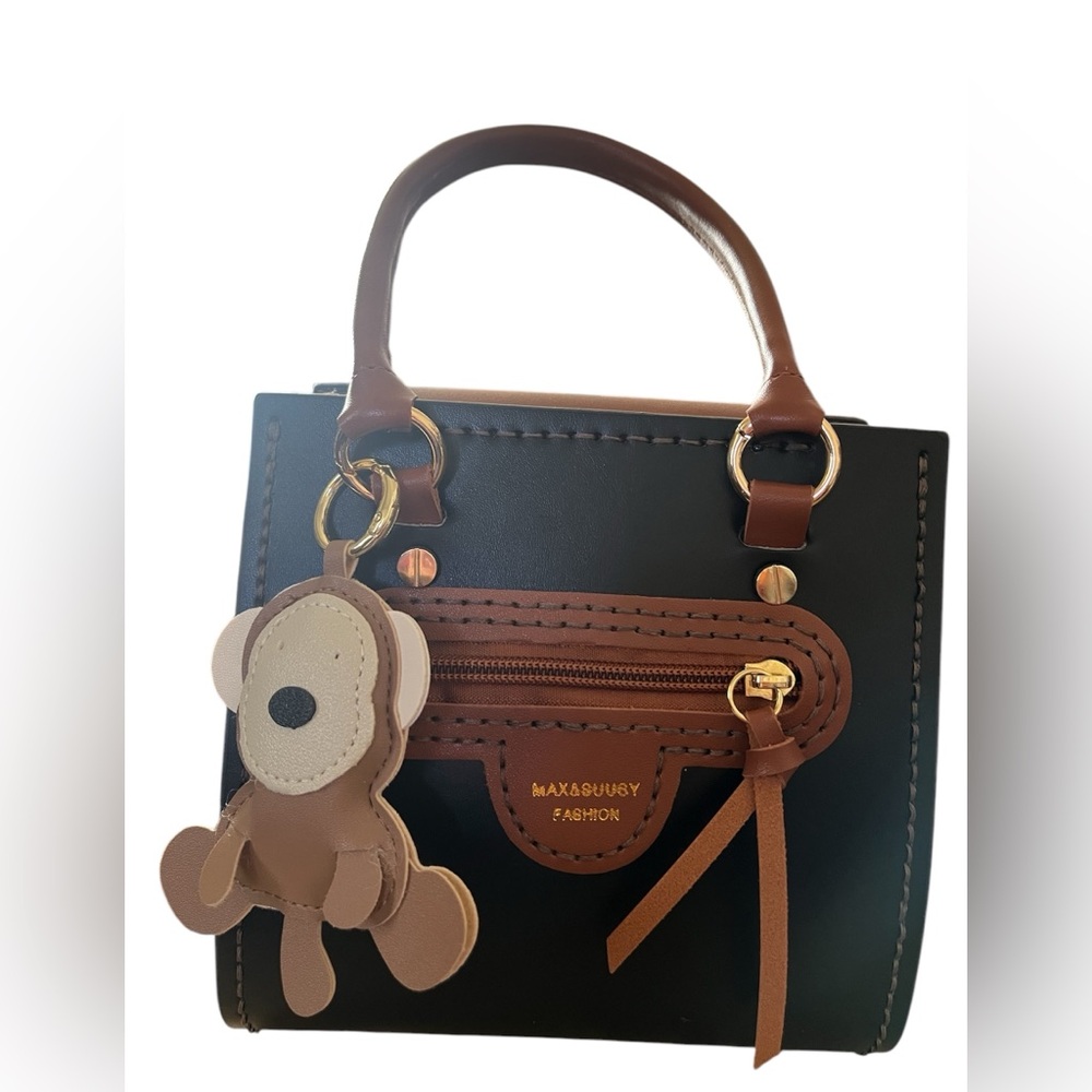 Black and Brown Mini Bag